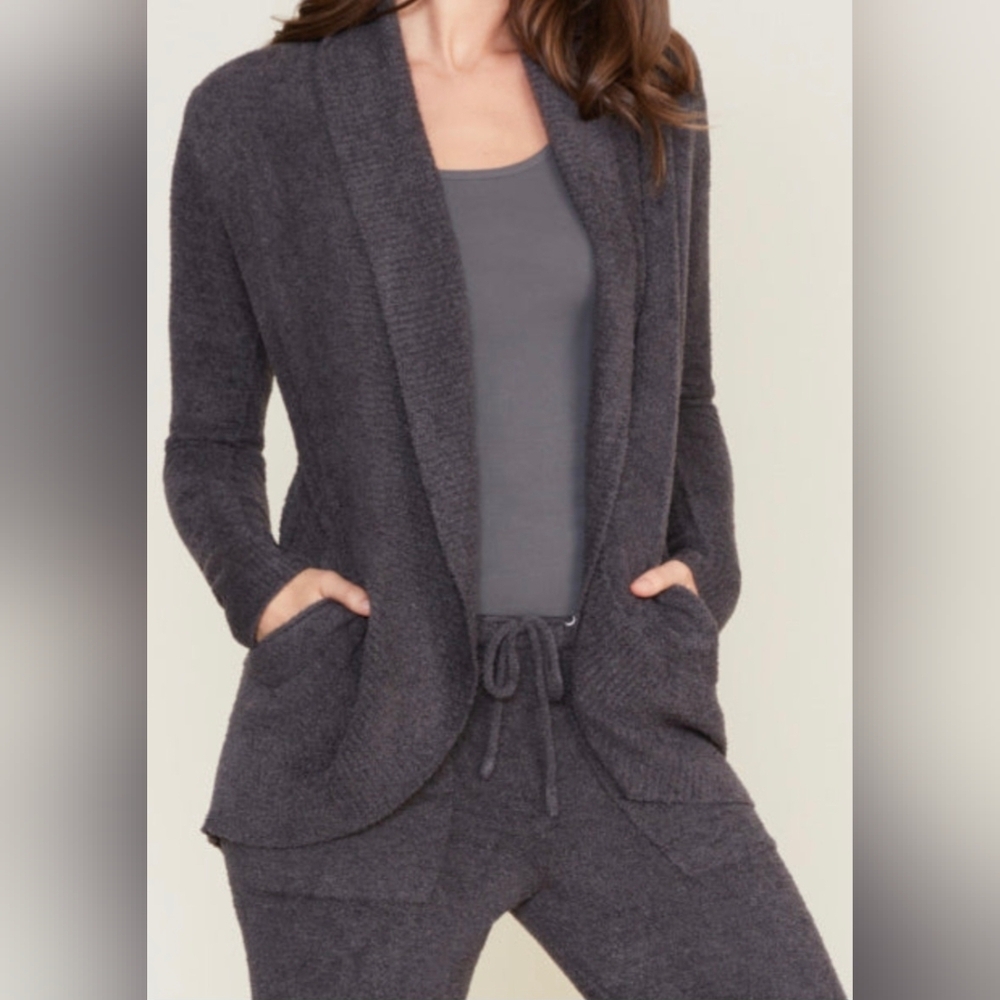 Barefoot Dreams Charcoal Cardigan Size XS/S